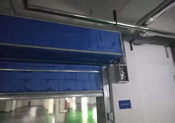 防火无级布电动门